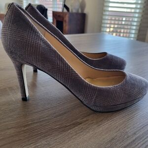 Ivanka Trump 3" plaid shoes